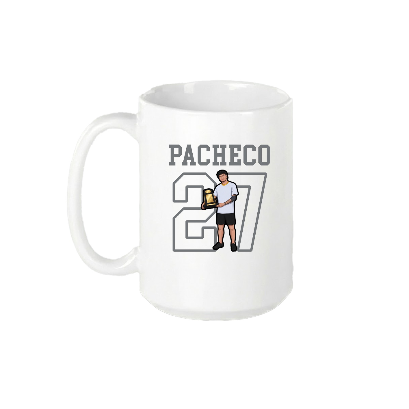 15oz Coffee Mug — Shirsey in White