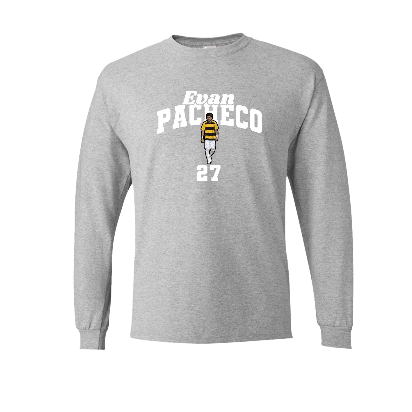 Long Sleeve Tee — Signature Arch in Grey