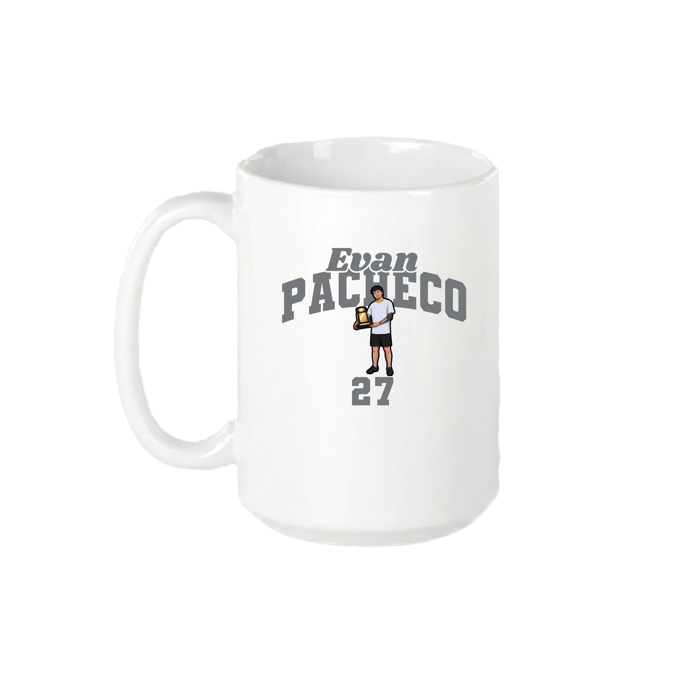 15oz Coffee Mug — Signature Arch in White