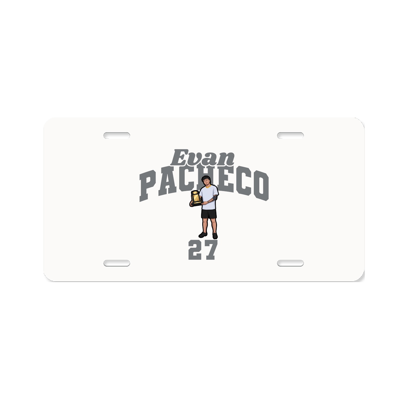 License Plate — Signature Arch in Classic