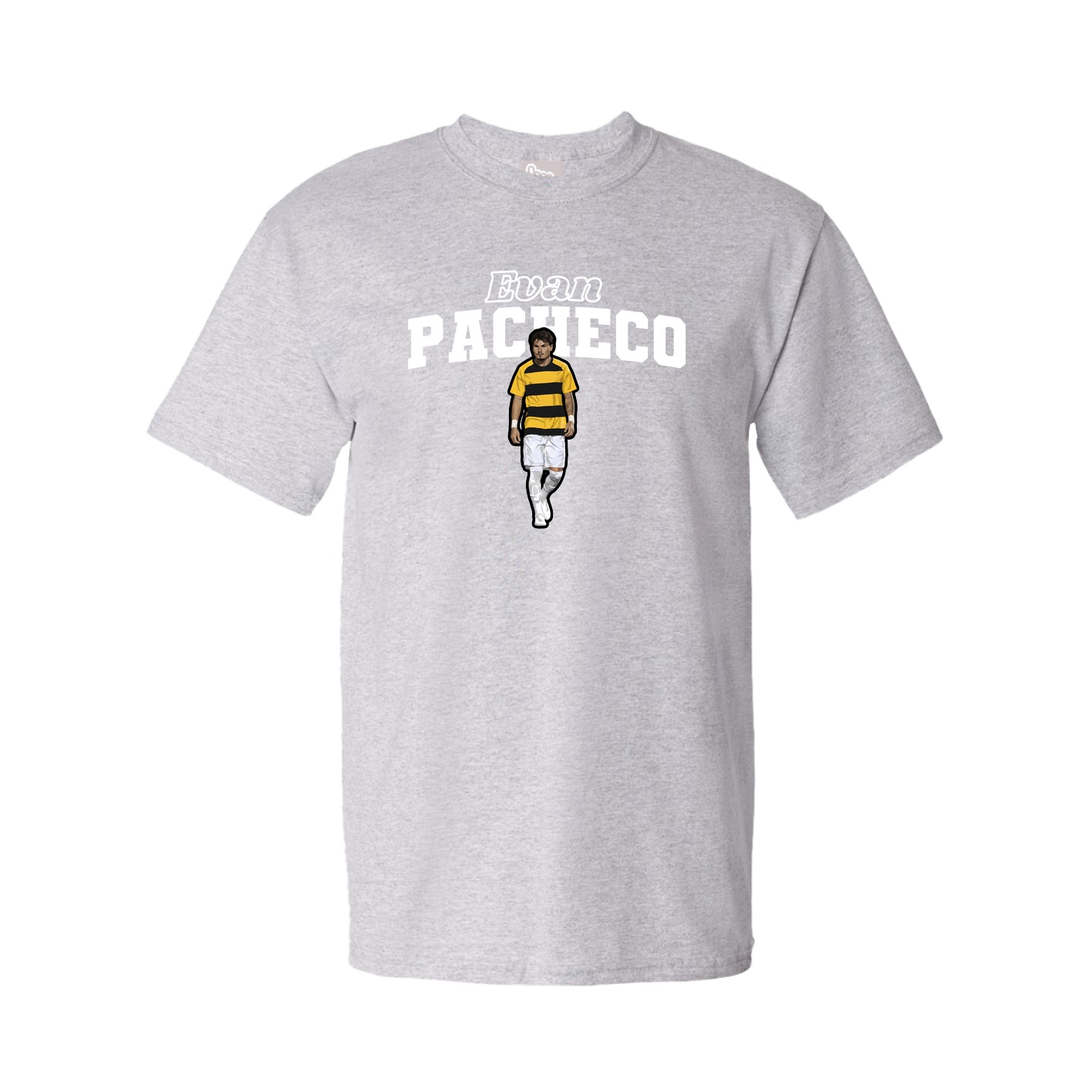 Tee — Name Arch in Grey
