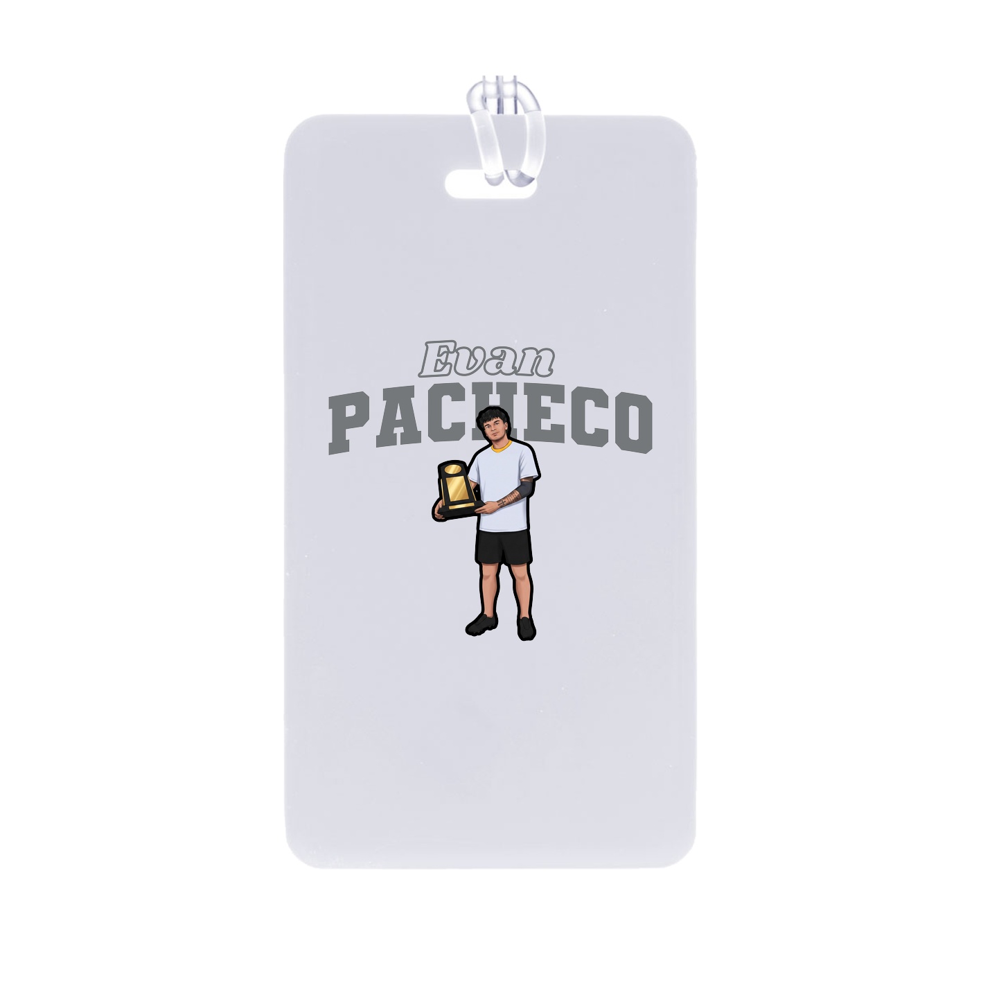 Bag Tag — Name Arch in Classic