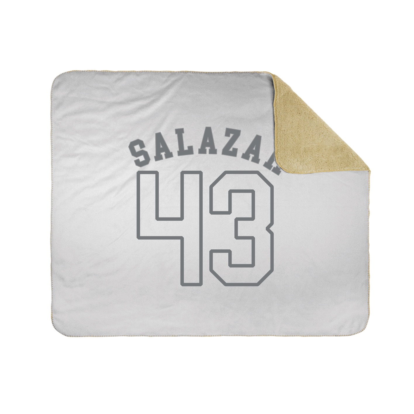 Throw Blanket — Shirsey Arch in White