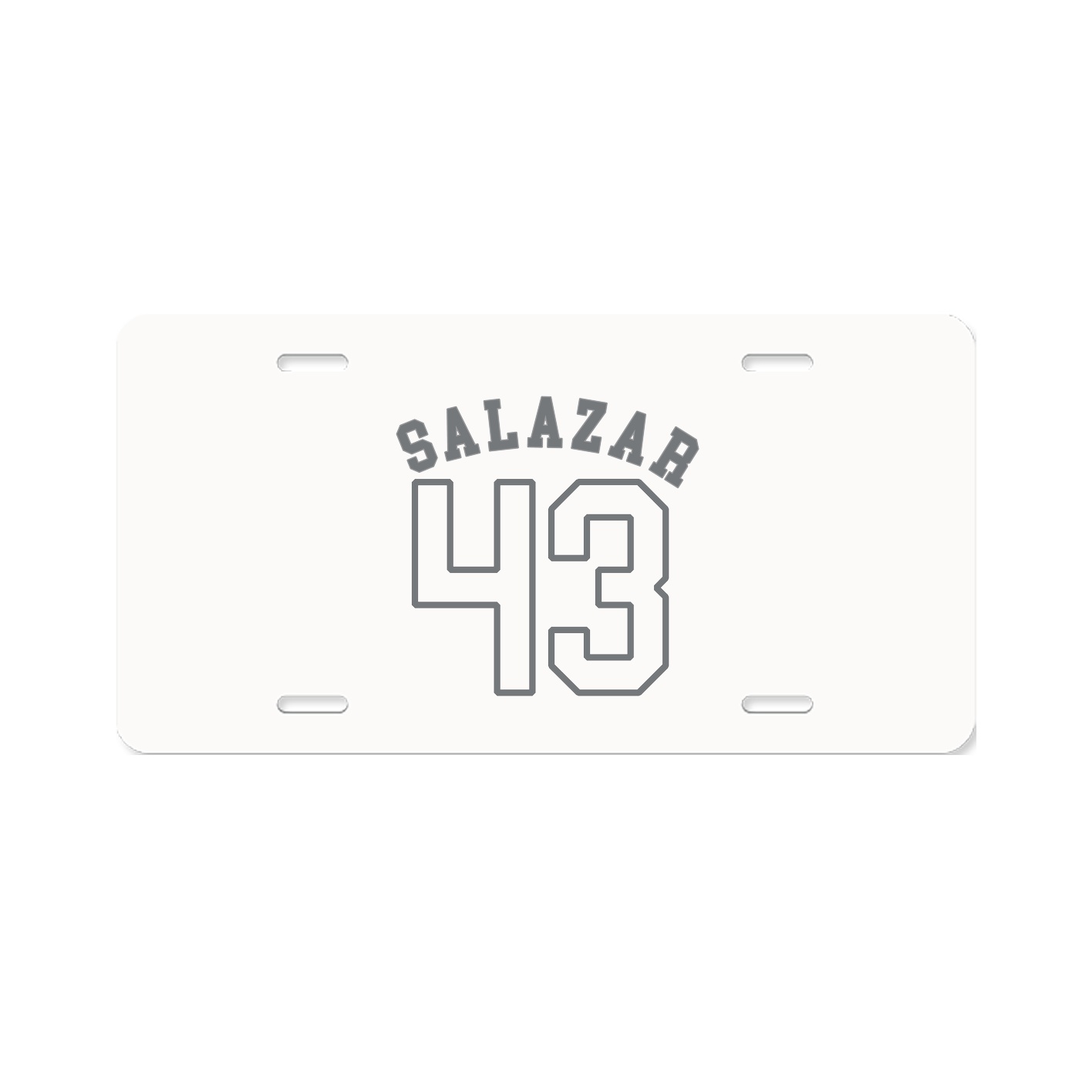 License Plate — Shirsey Arch in Classic