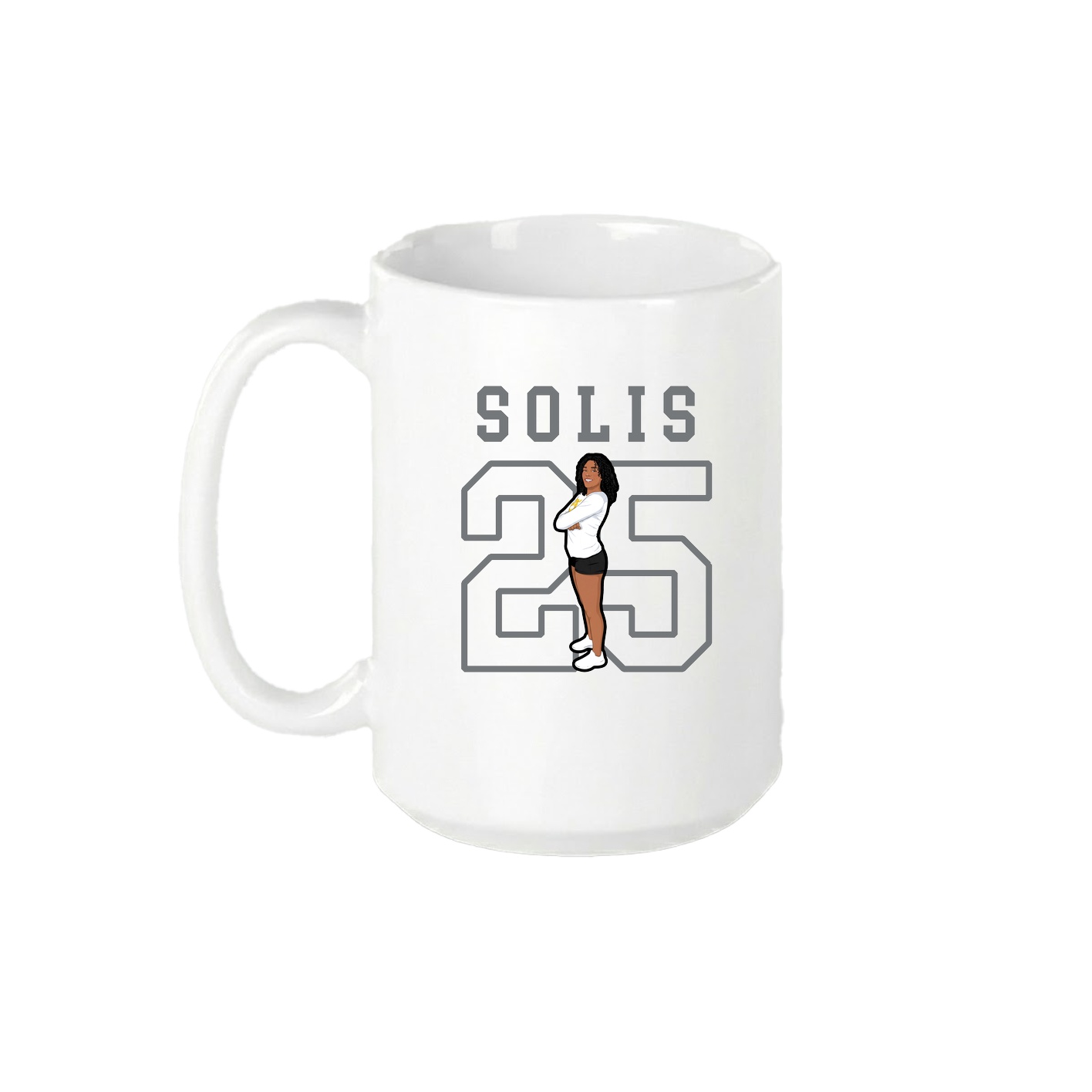 15oz Coffee Mug — Shirsey in White