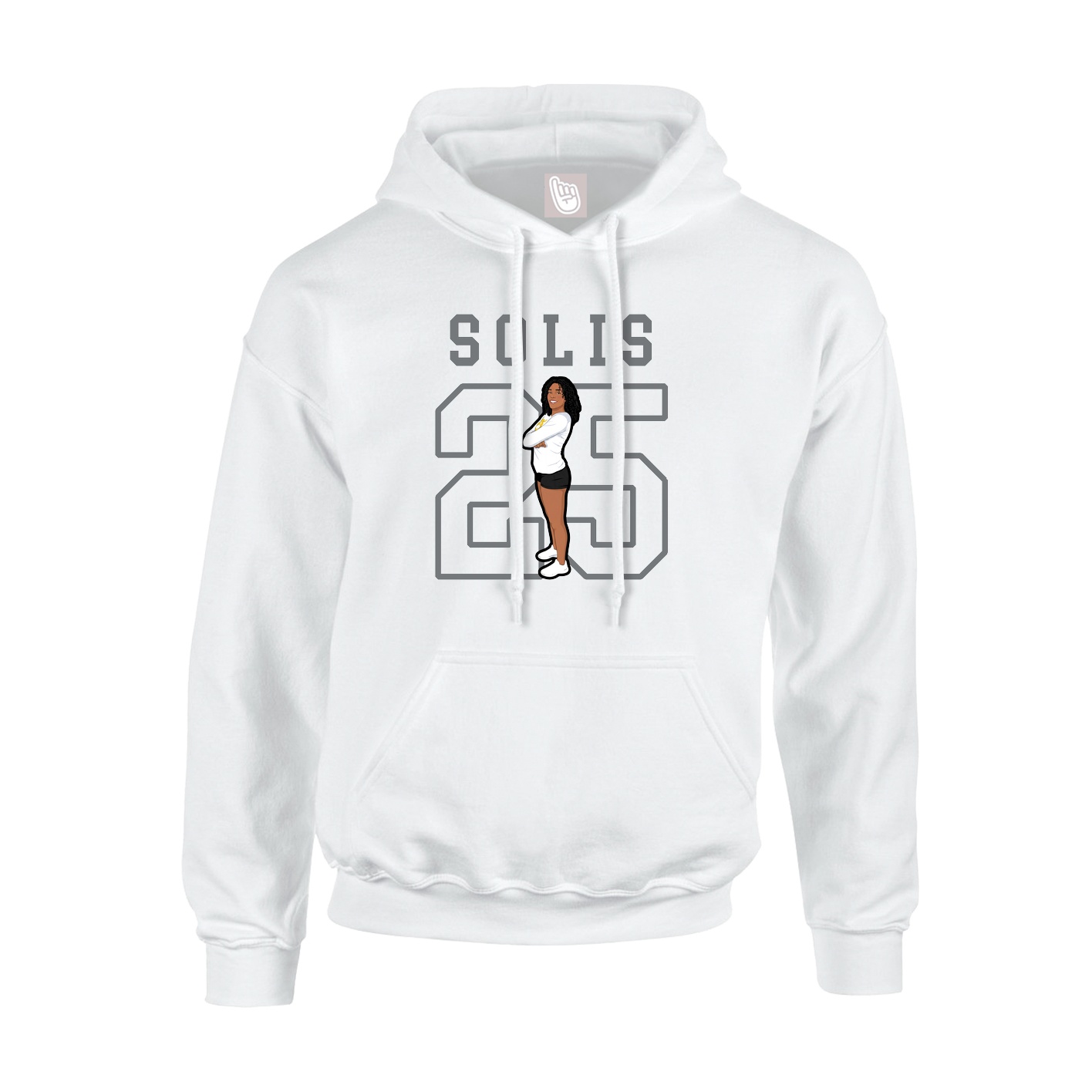 Youth Hoodie — Shirsey in White