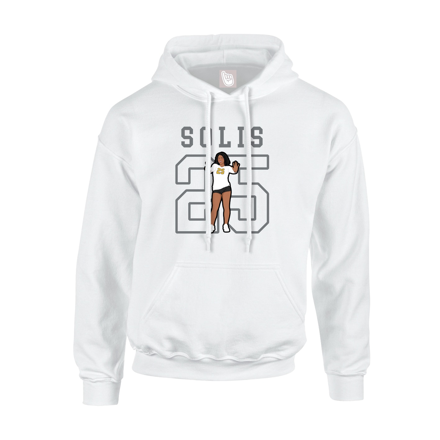 Youth Hoodie — Shirsey in White