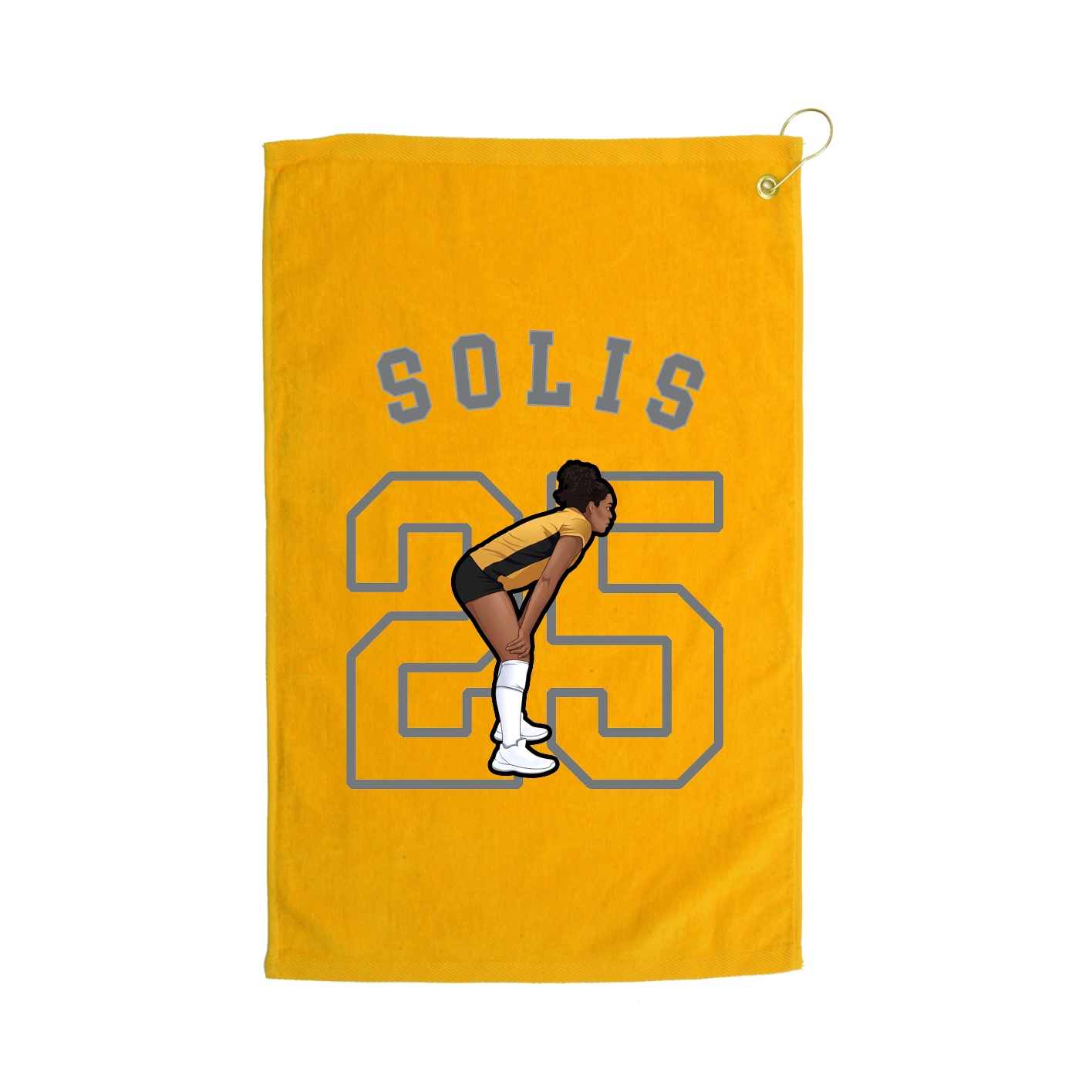 Golf Towel — Shirsey Arch in Gold