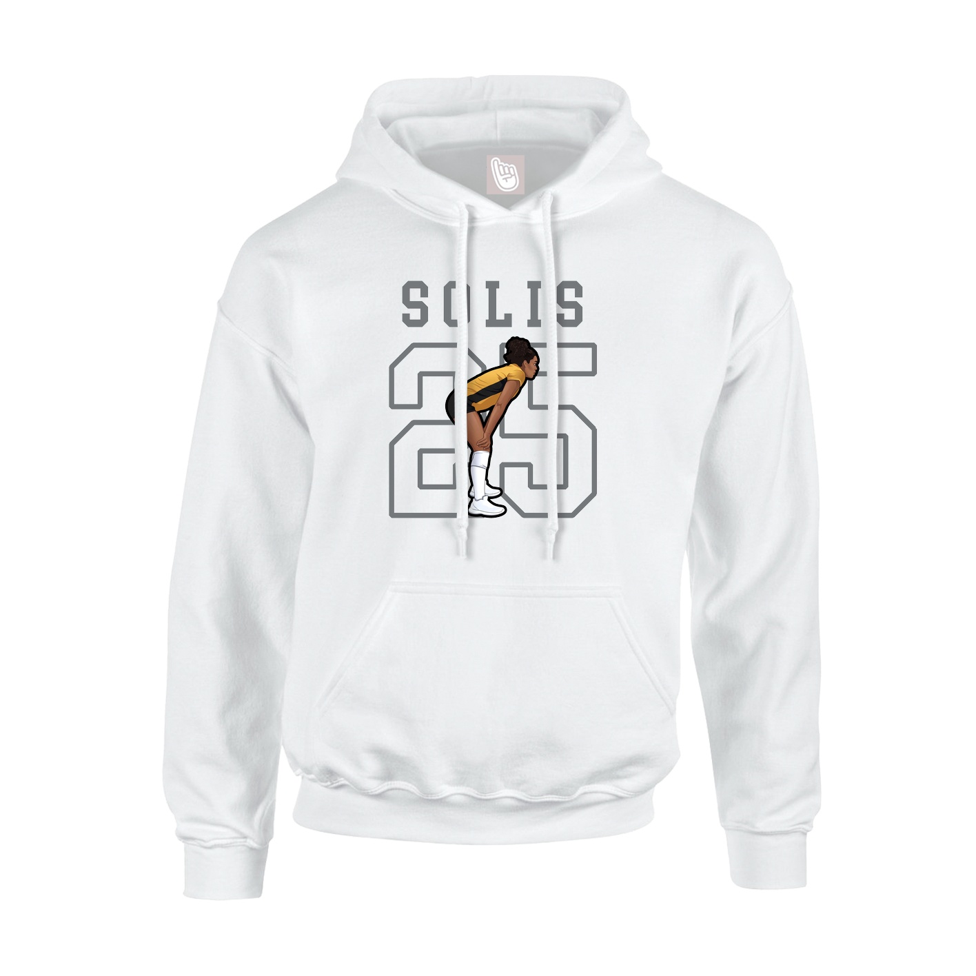 Hoodie — Shirsey in White