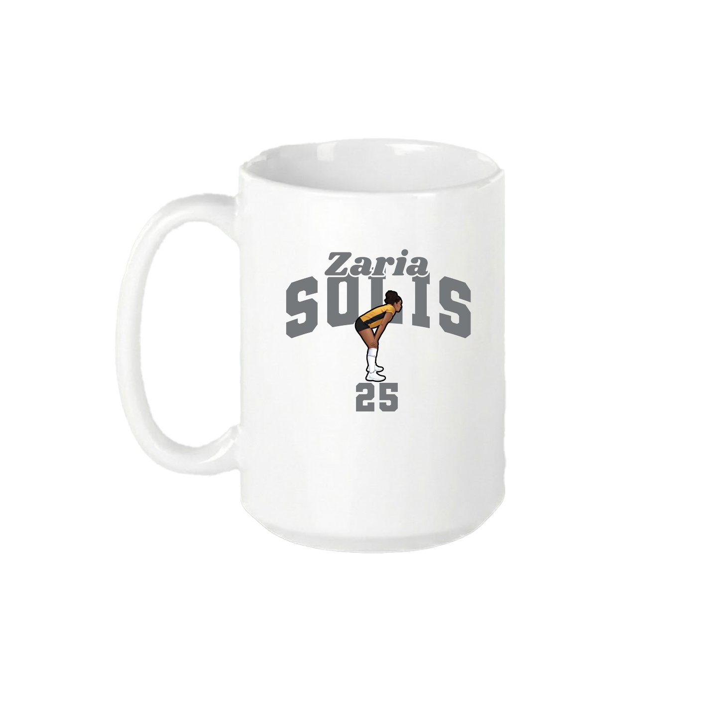 15oz Coffee Mug — Signature Arch in White