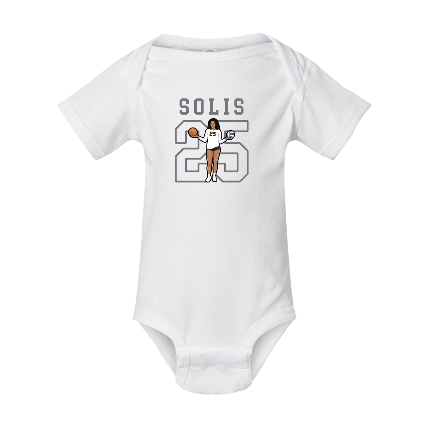 Baby Onesie — Shirsey in White