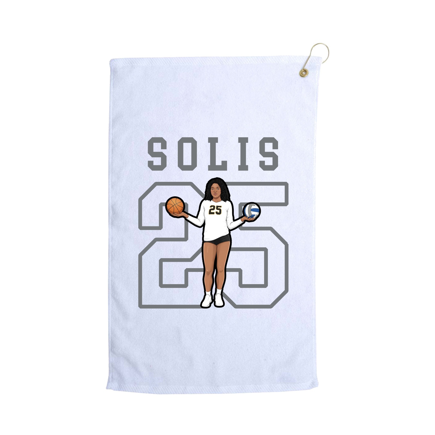 Golf Towel — Shirsey in White