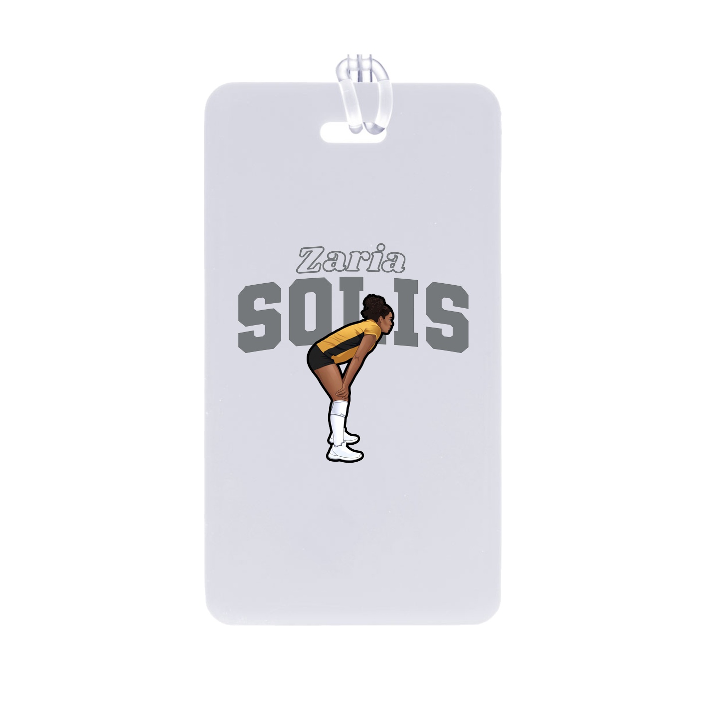 Bag Tag — Name Arch in Classic