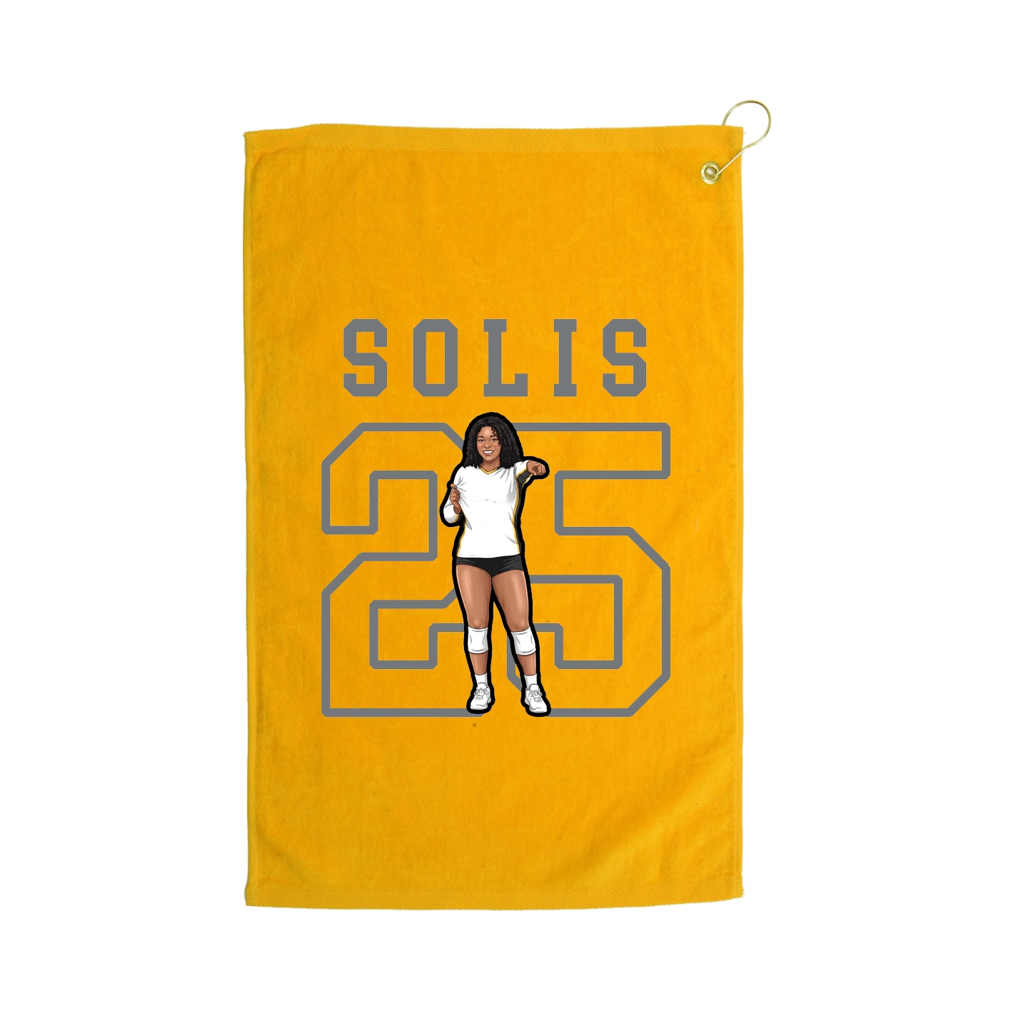 Golf Towel — Shirsey in Gold