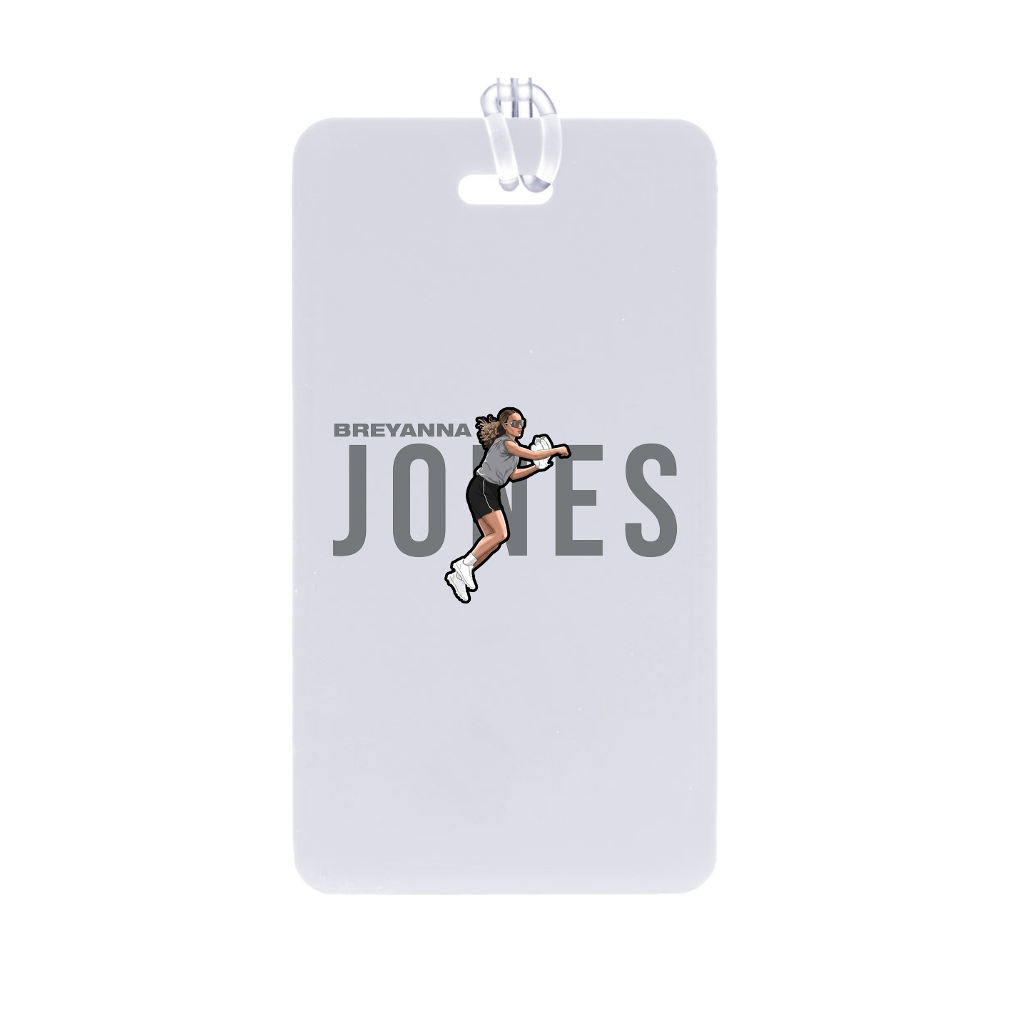 Bag Tag — Player Name in Classic