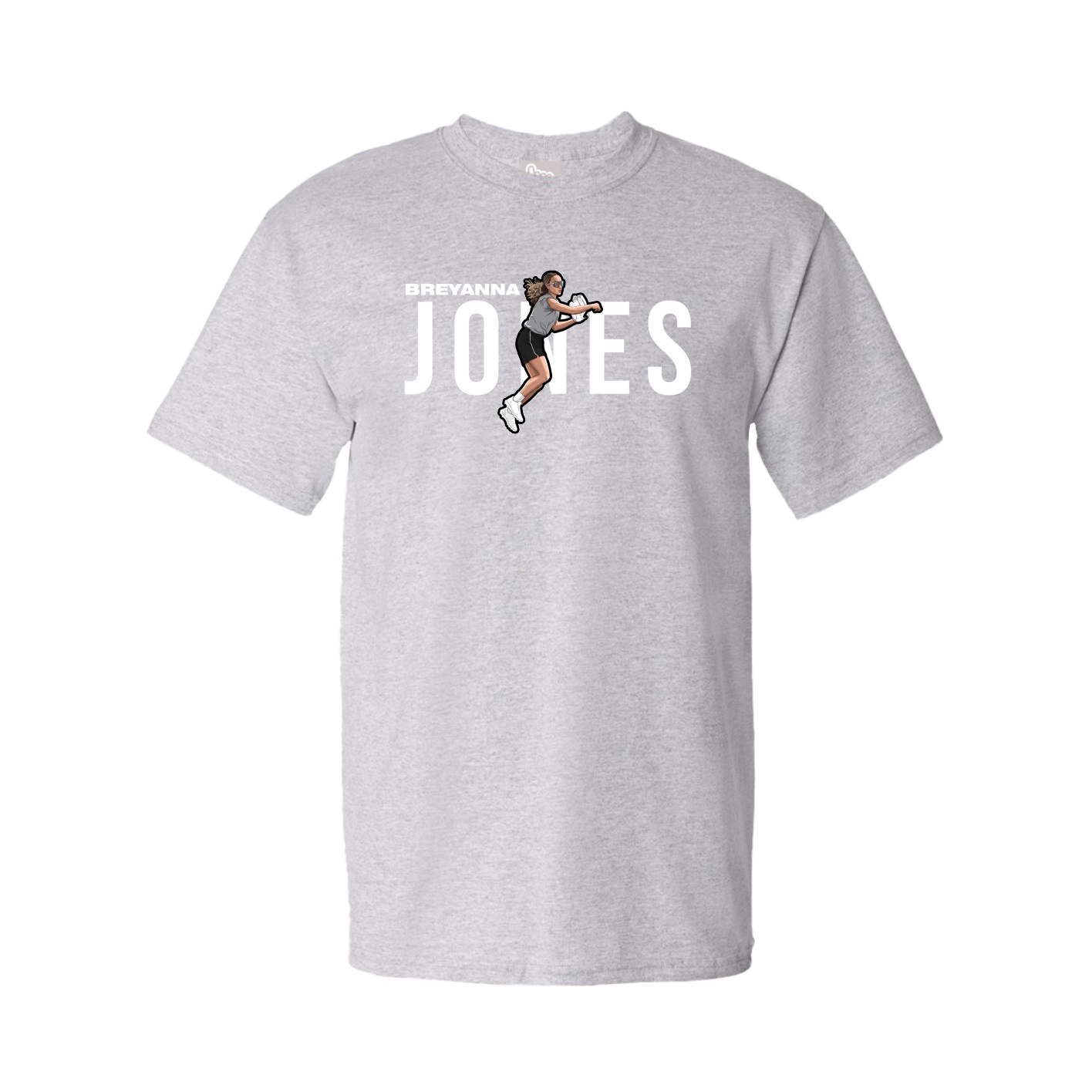 Youth Tee — Player Name in Grey
