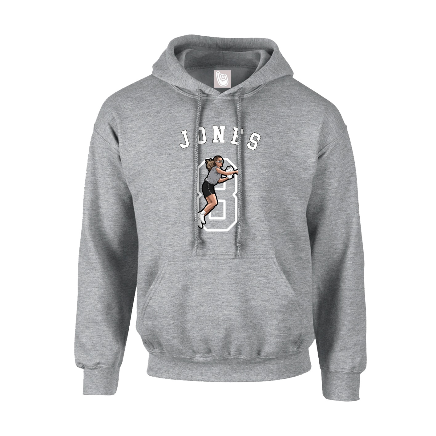 Hoodie — Shirsey Arch in Grey