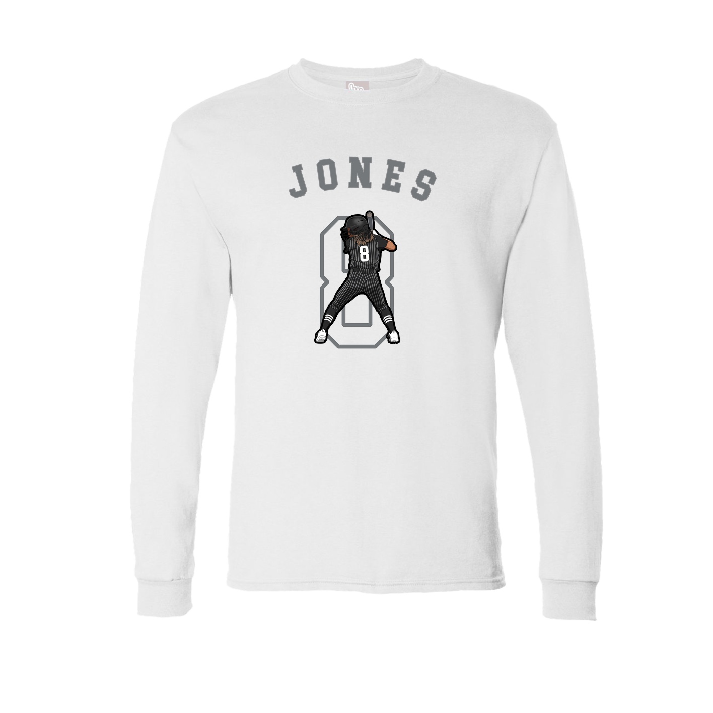 Long Sleeve Tee — Shirsey Arch in White