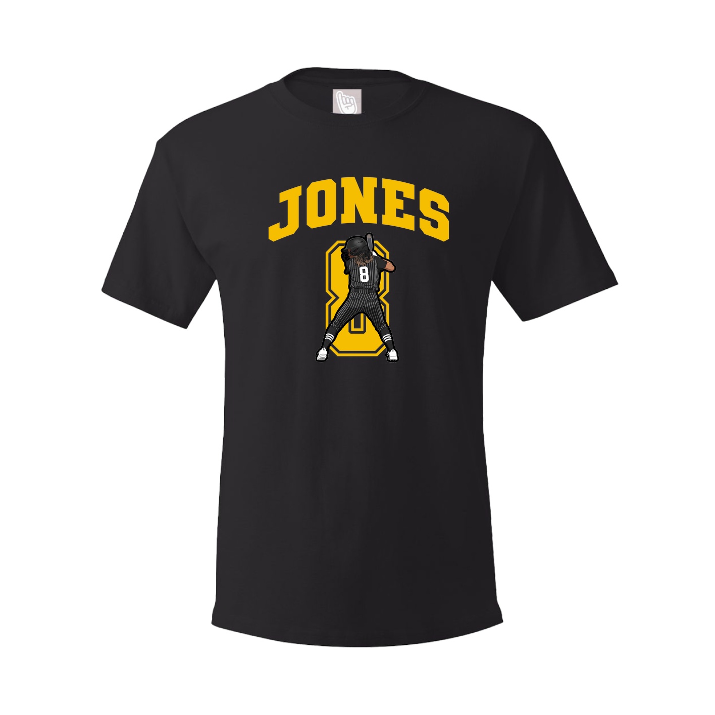 Youth Tee — Number in Black