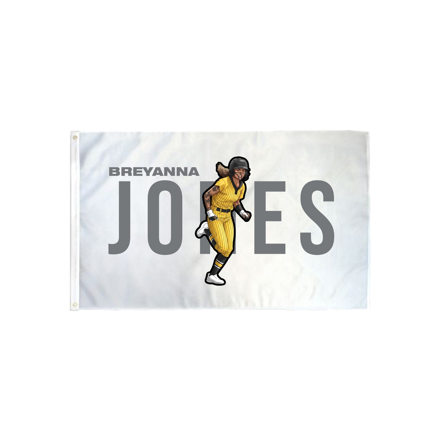 3x5 Flag — Player Name in Classic
