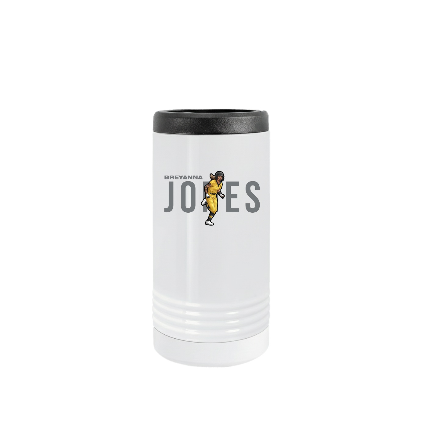 Slim Beverage Holder — Player Name in White
