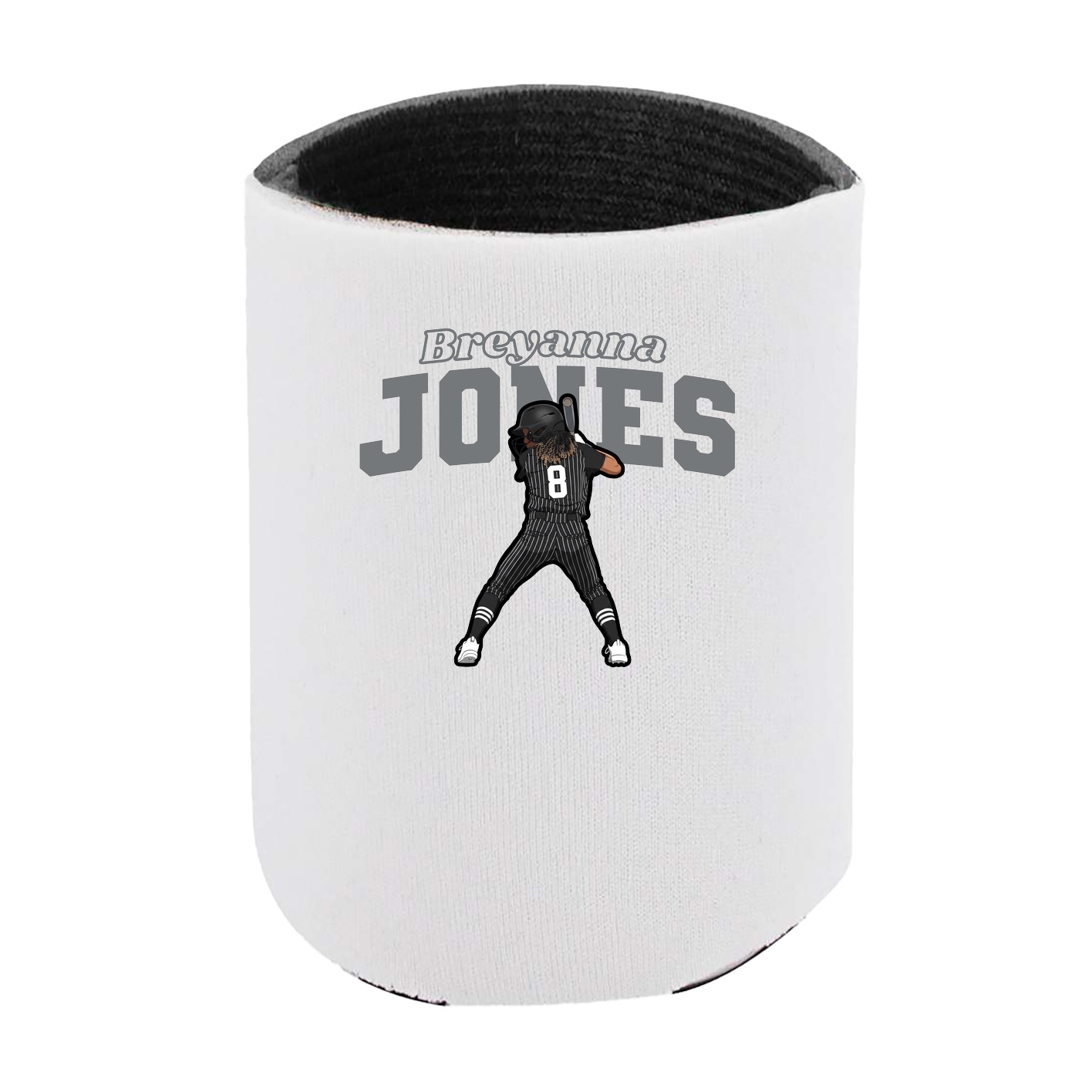 Can Holder — Name Arch in White