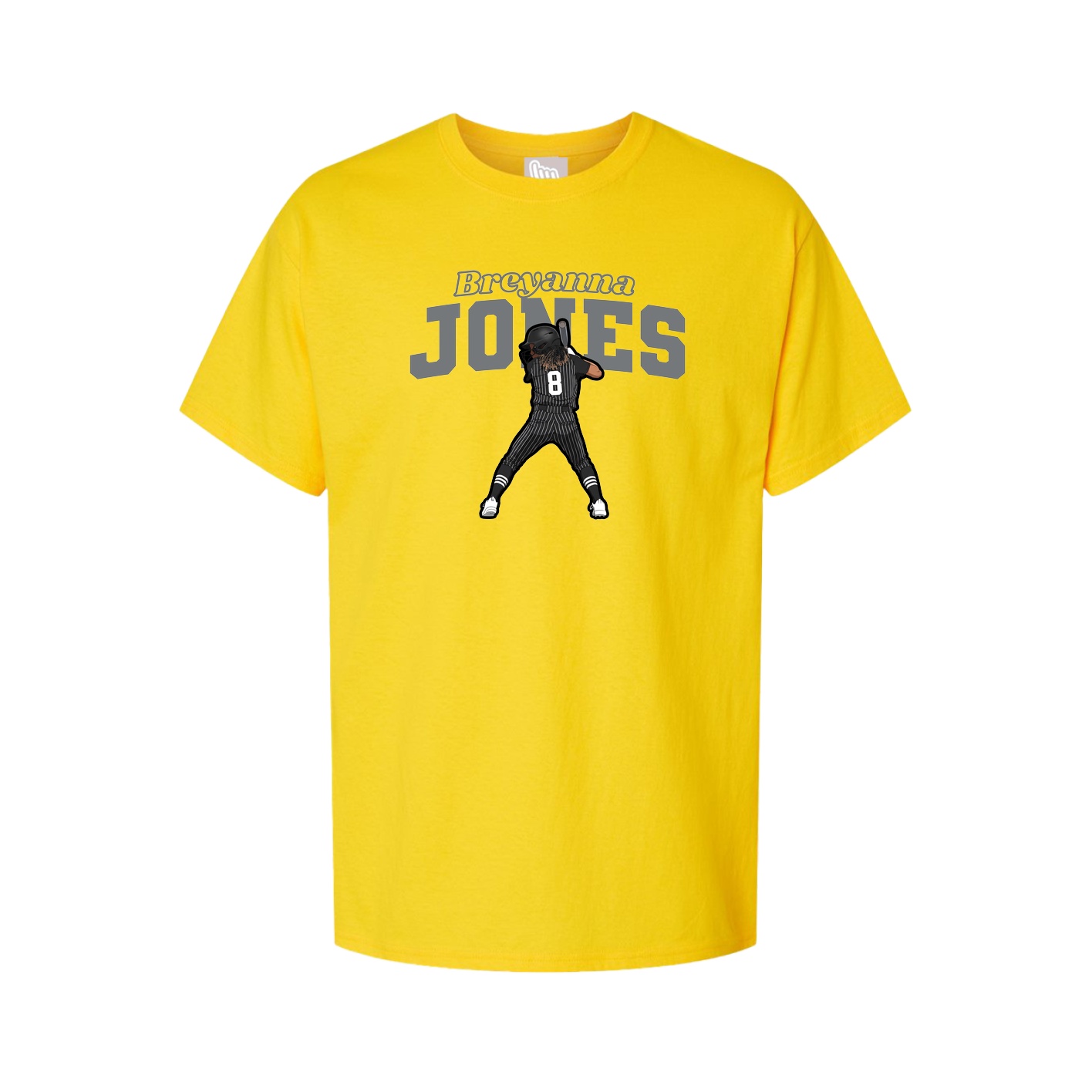 Tee — Name Arch in Gold