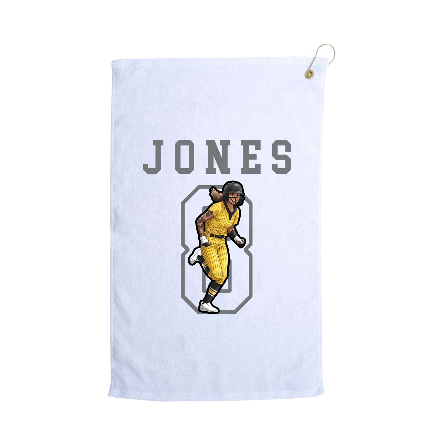 Golf Towel — Shirsey in White
