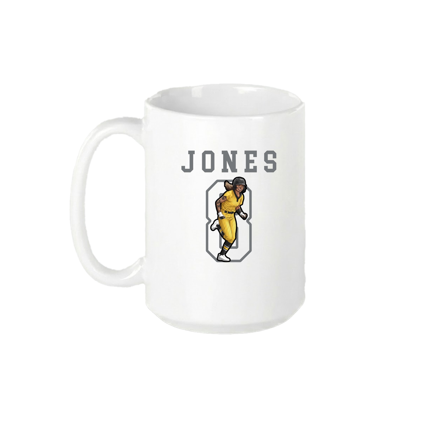 15oz Coffee Mug — Shirsey in White