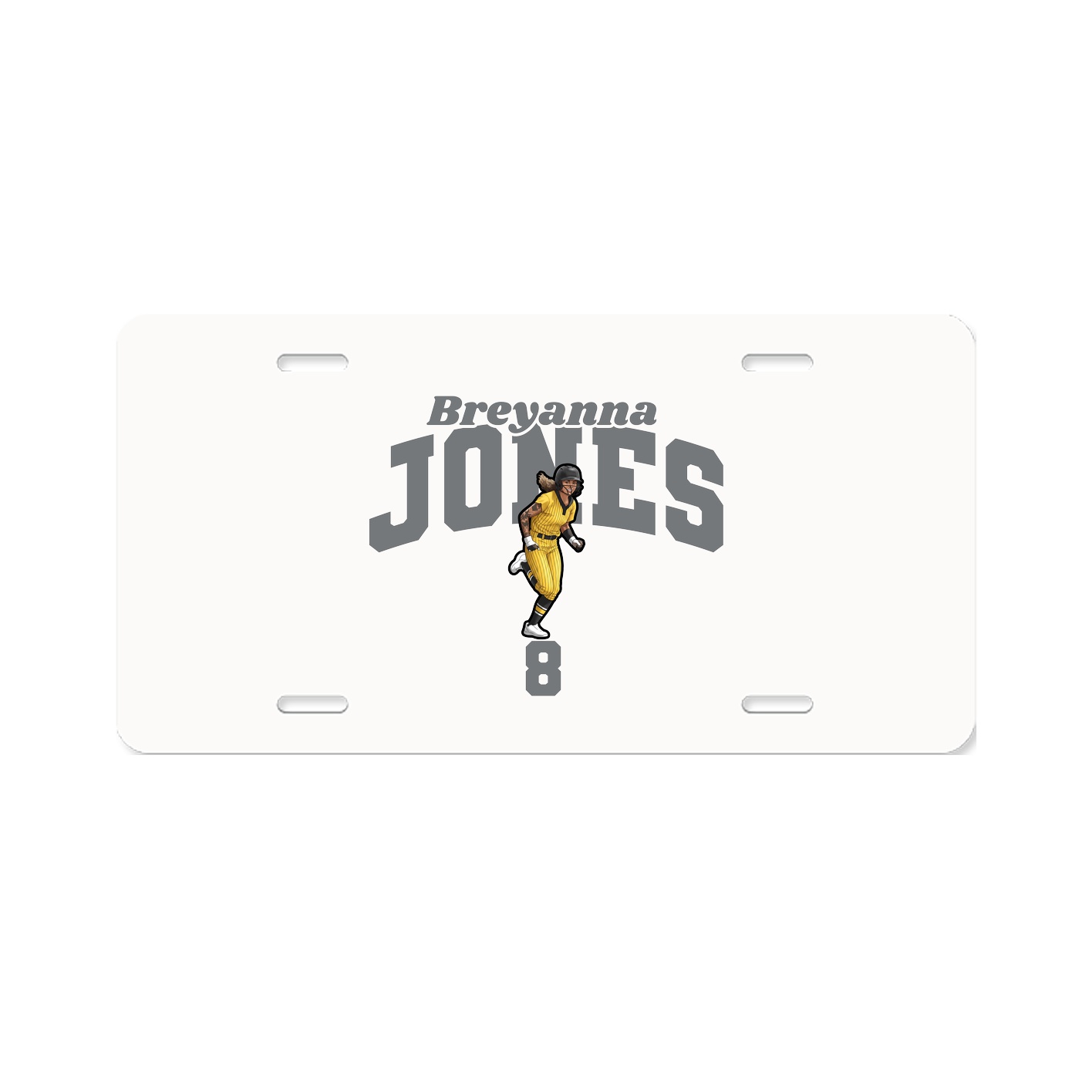 License Plate — Signature Arch in Classic