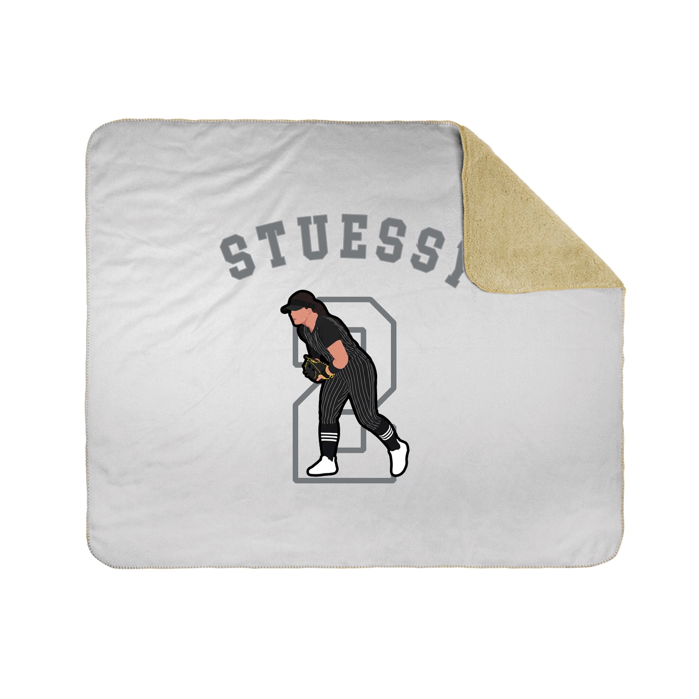 Throw Blanket — Shirsey Arch in White