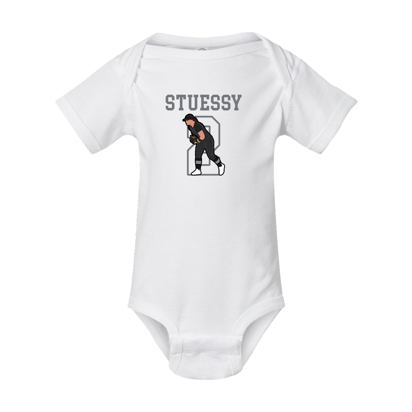 Baby Onesie — Shirsey in White