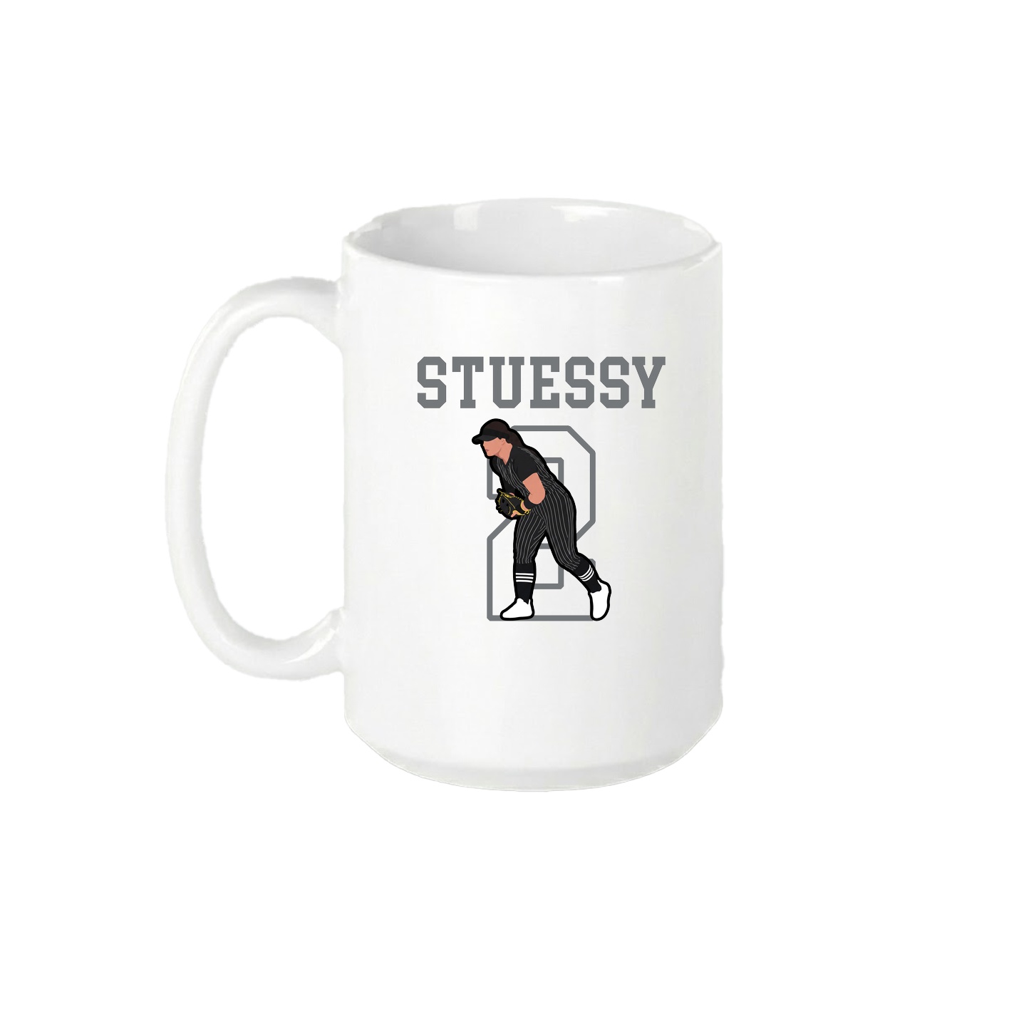15oz Coffee Mug — Shirsey in White