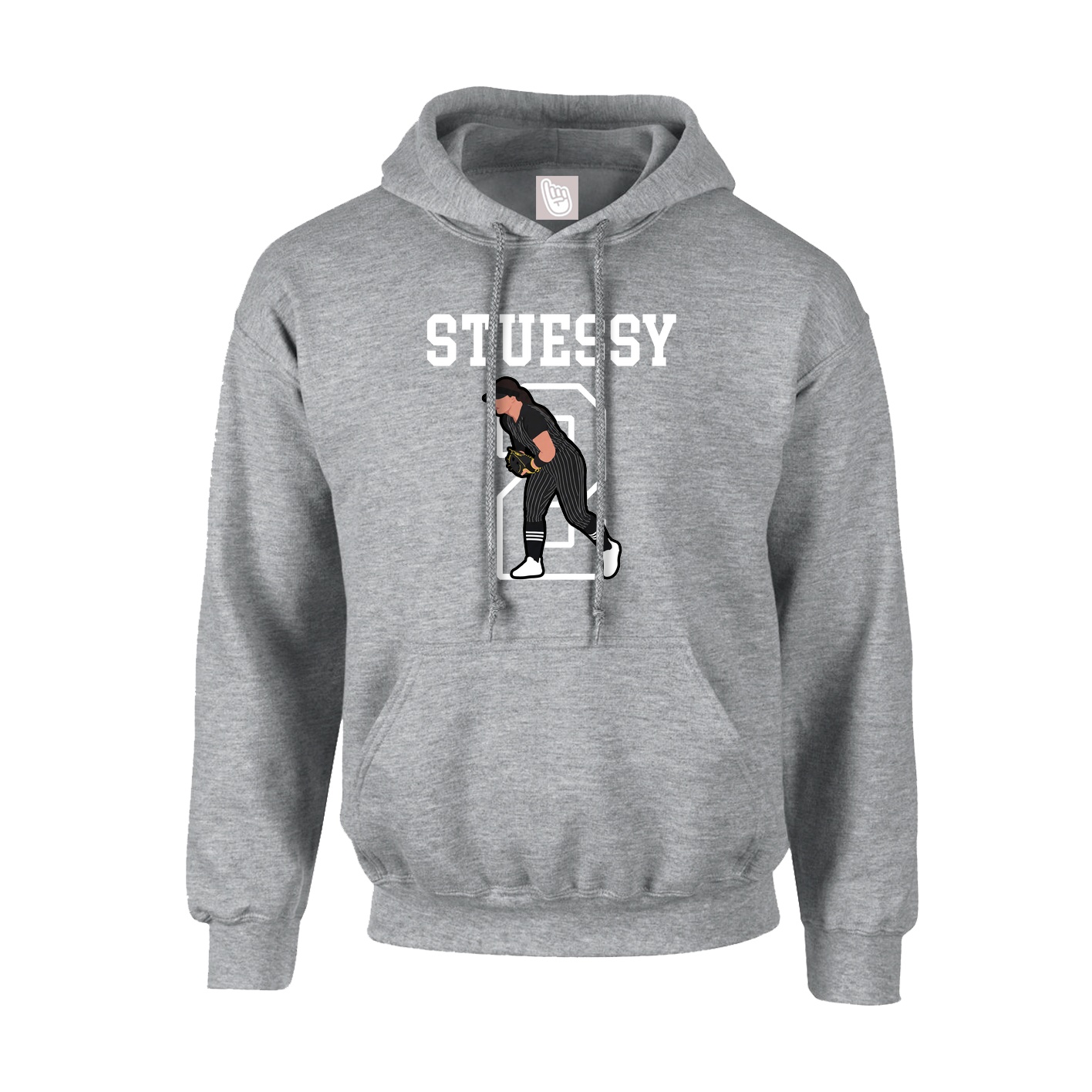 Hoodie — Shirsey in Grey