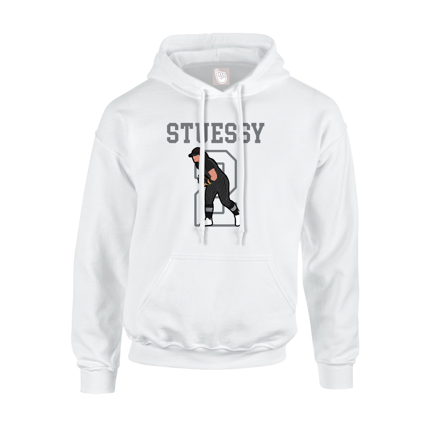 Youth Hoodie — Shirsey in White