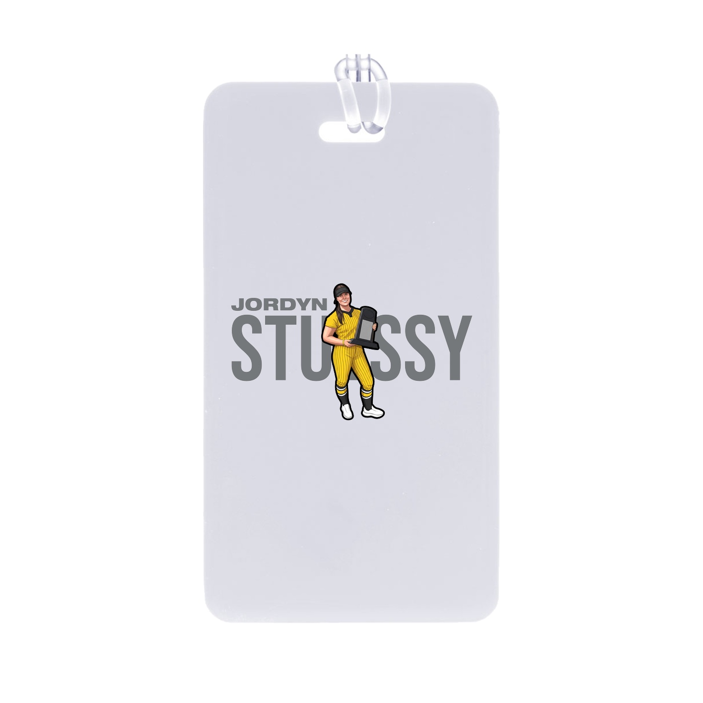 Bag Tag — Player Name in Classic