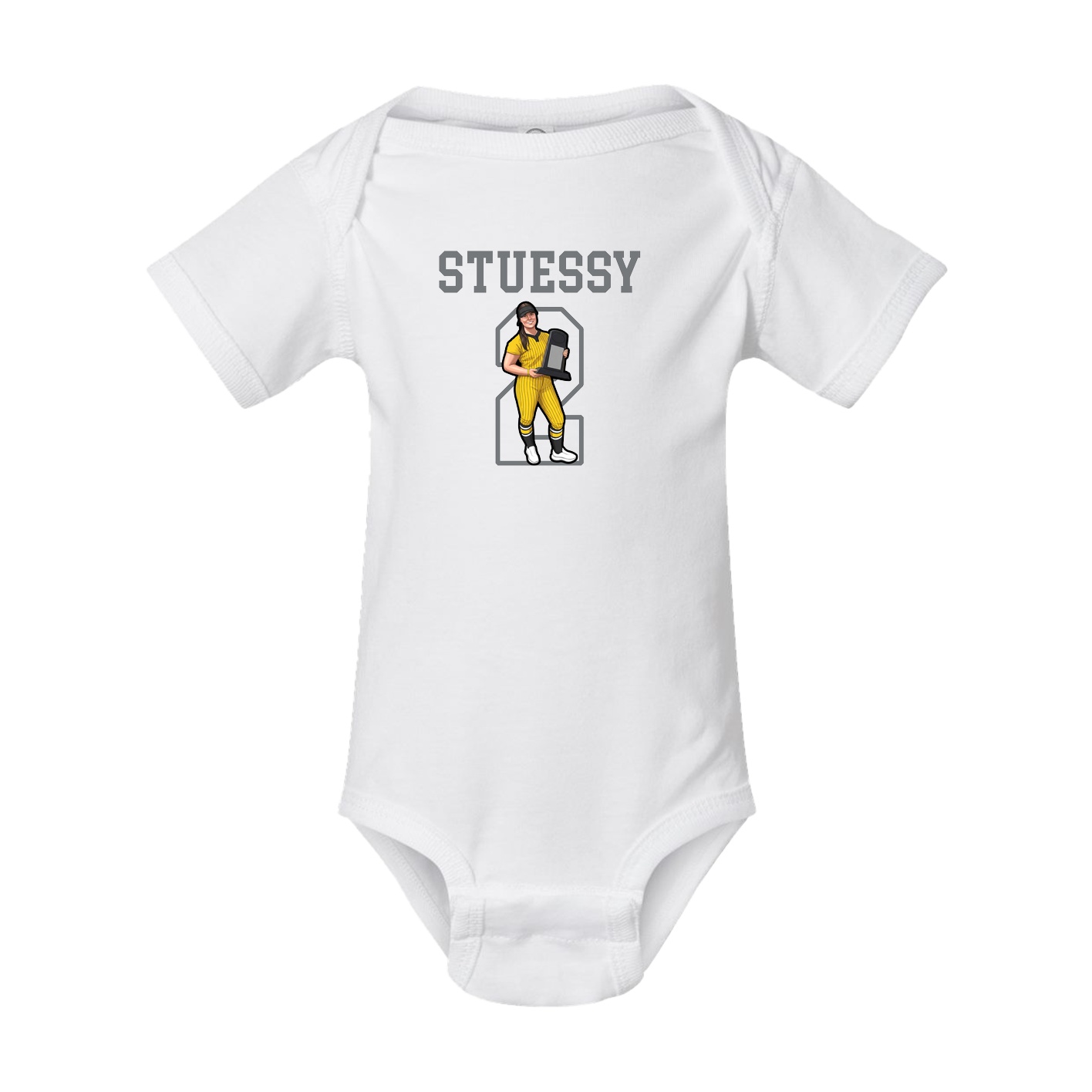 Baby Onesie — Shirsey in White
