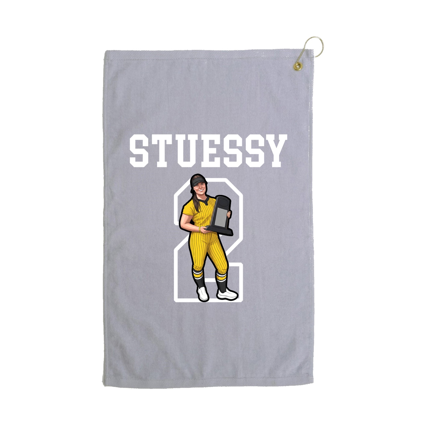 Golf Towel — Shirsey in Grey