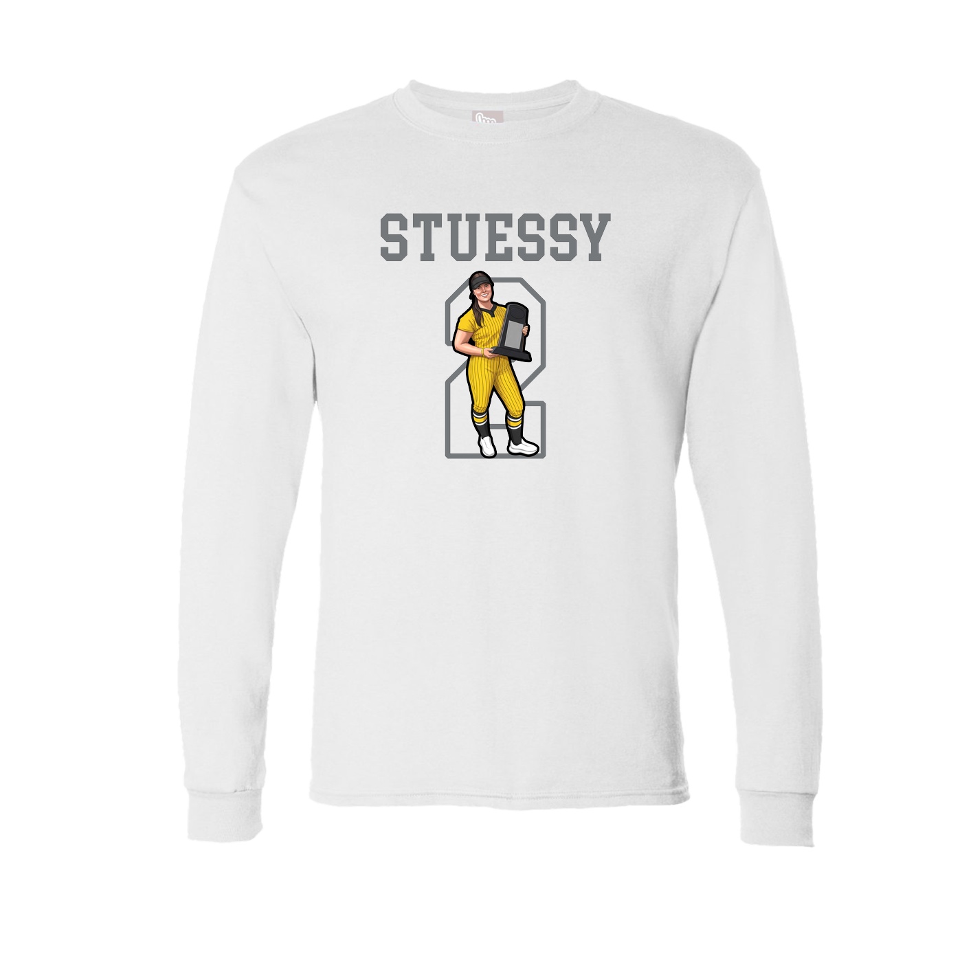 Long Sleeve Tee — Shirsey in White