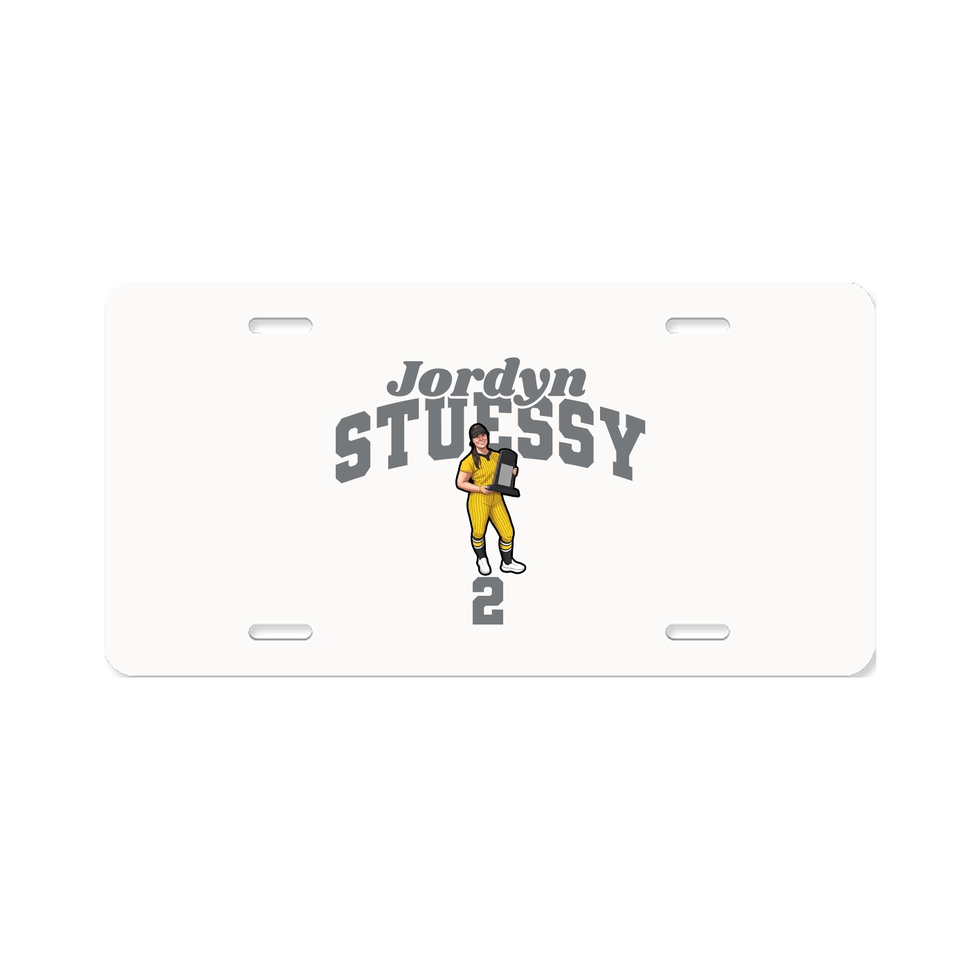 License Plate — Signature Arch in Classic