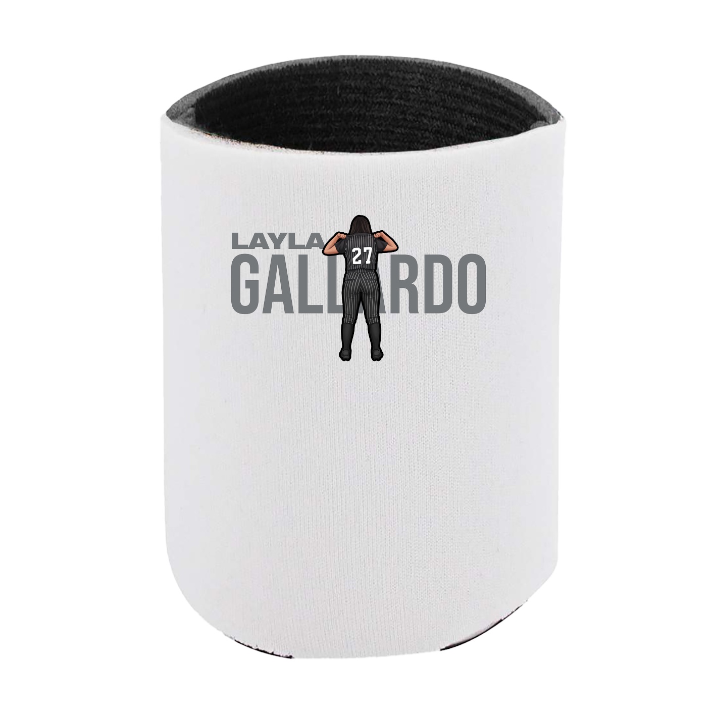 Can Holder — Player Name in White