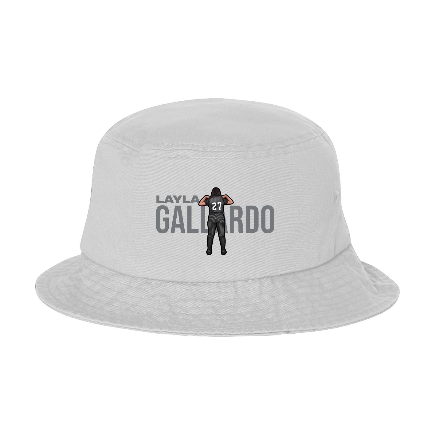 Bucket Cap — Player Name in White