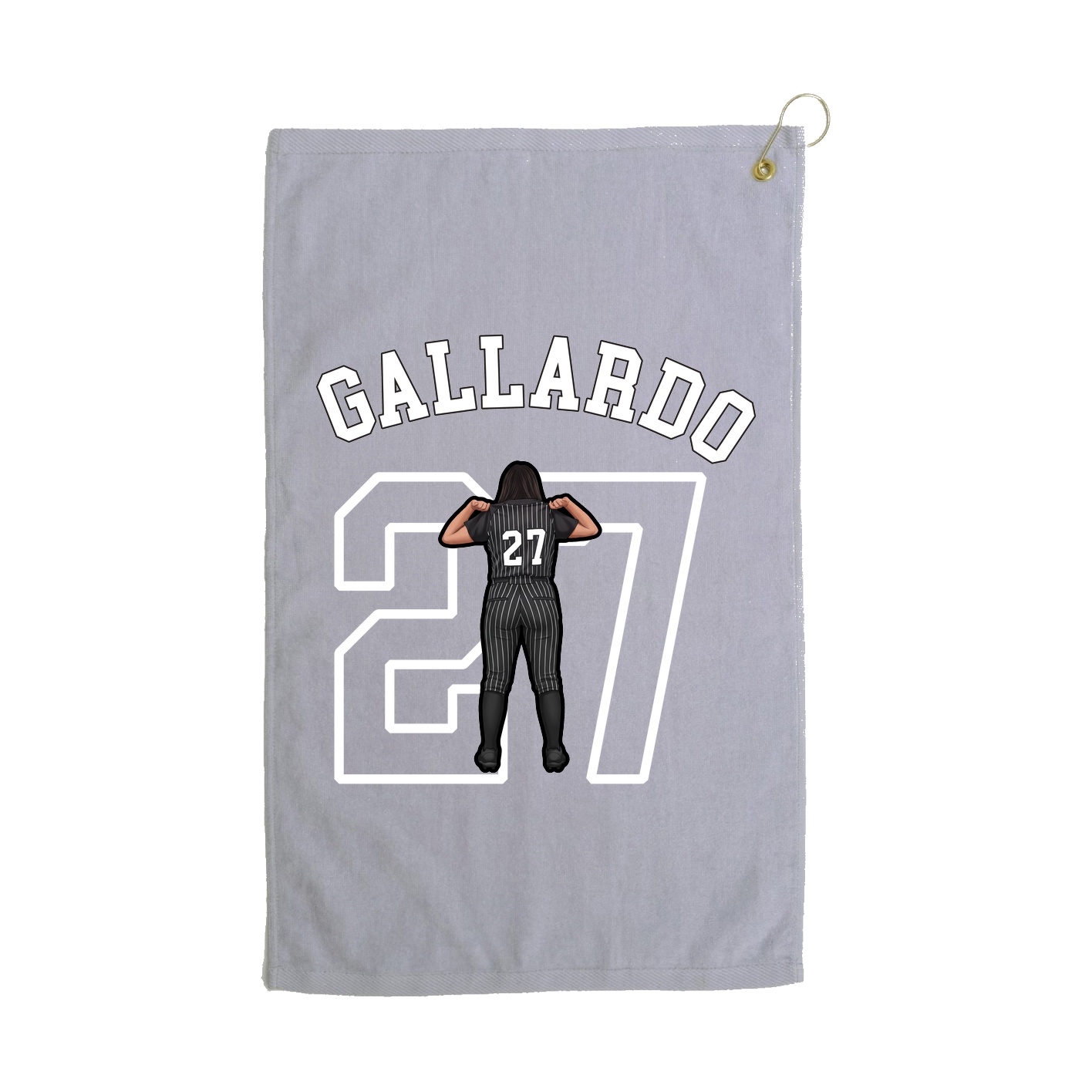 Golf Towel — Shirsey Arch in Grey