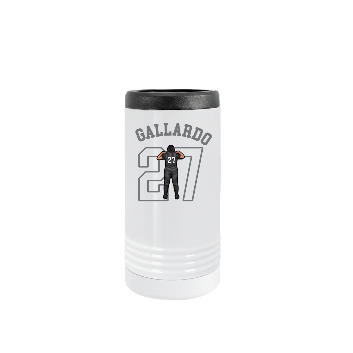 Slim Beverage Holder — Shirsey Arch in White