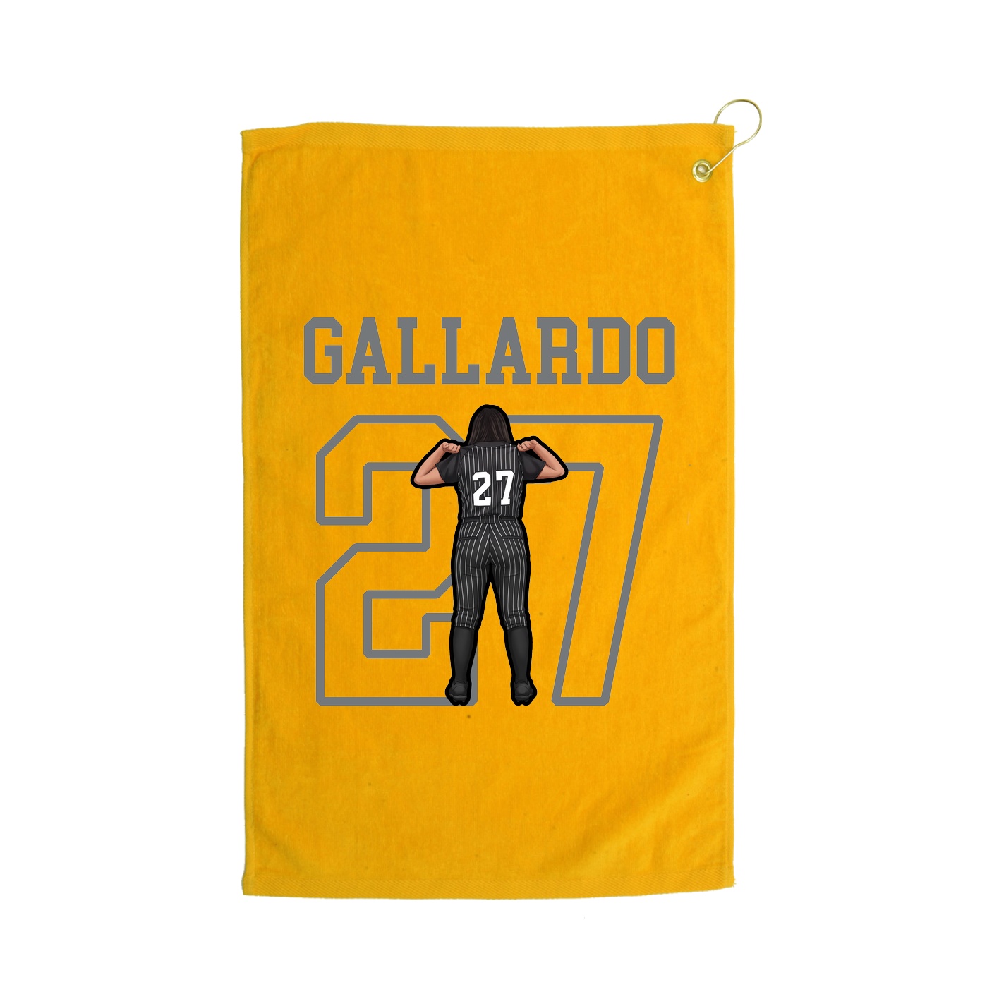Golf Towel — Shirsey in Gold