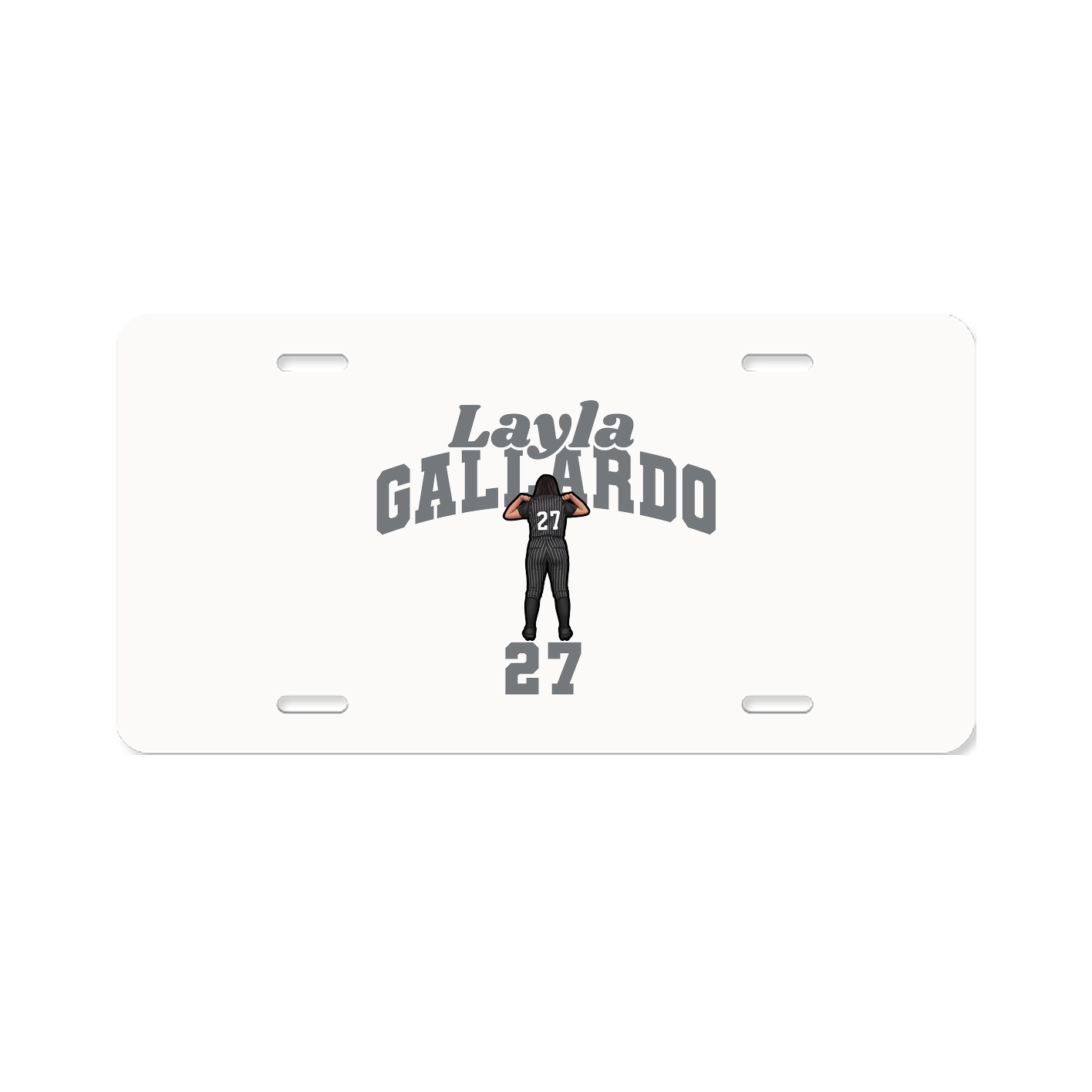 License Plate — Signature Arch in Classic