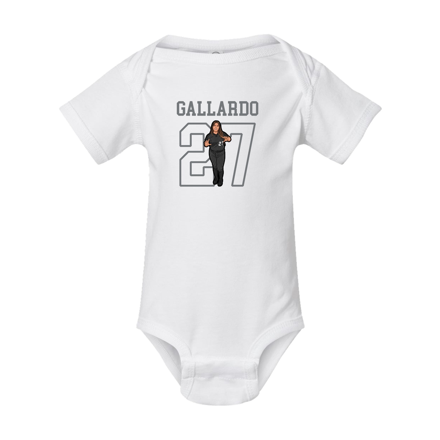 Baby Onesie — Shirsey in White