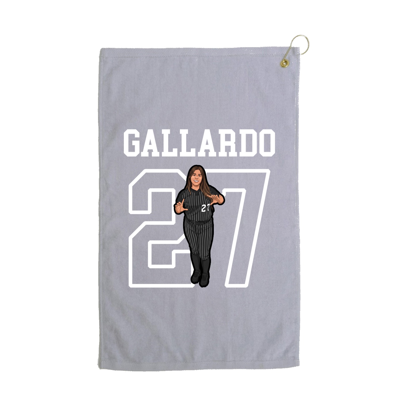 Golf Towel — Shirsey in Grey