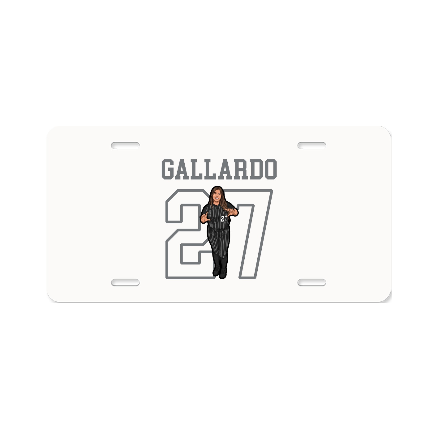 License Plate — Shirsey in Classic