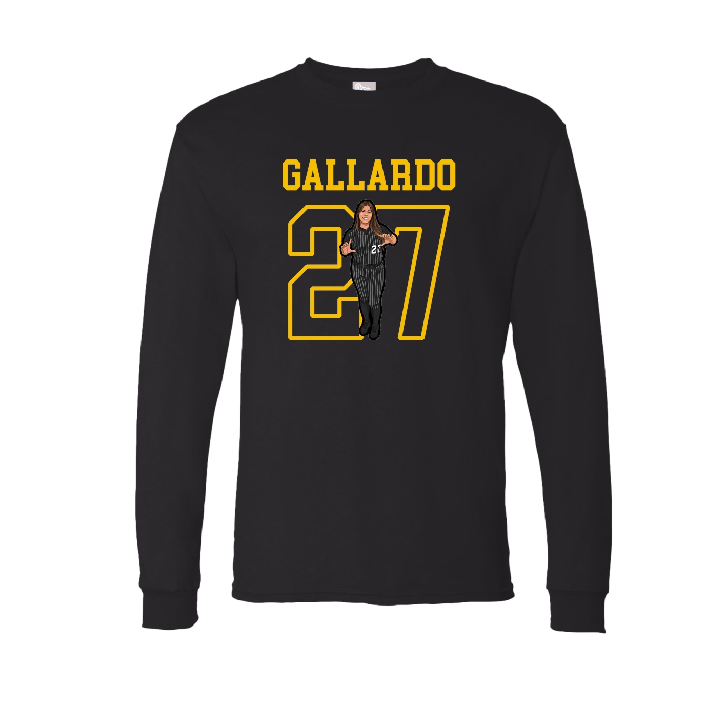 Long Sleeve Tee — Shirsey in Black